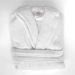 peignoir de bain à capuche avec col, châle, linge de bain, linge d'hôtel